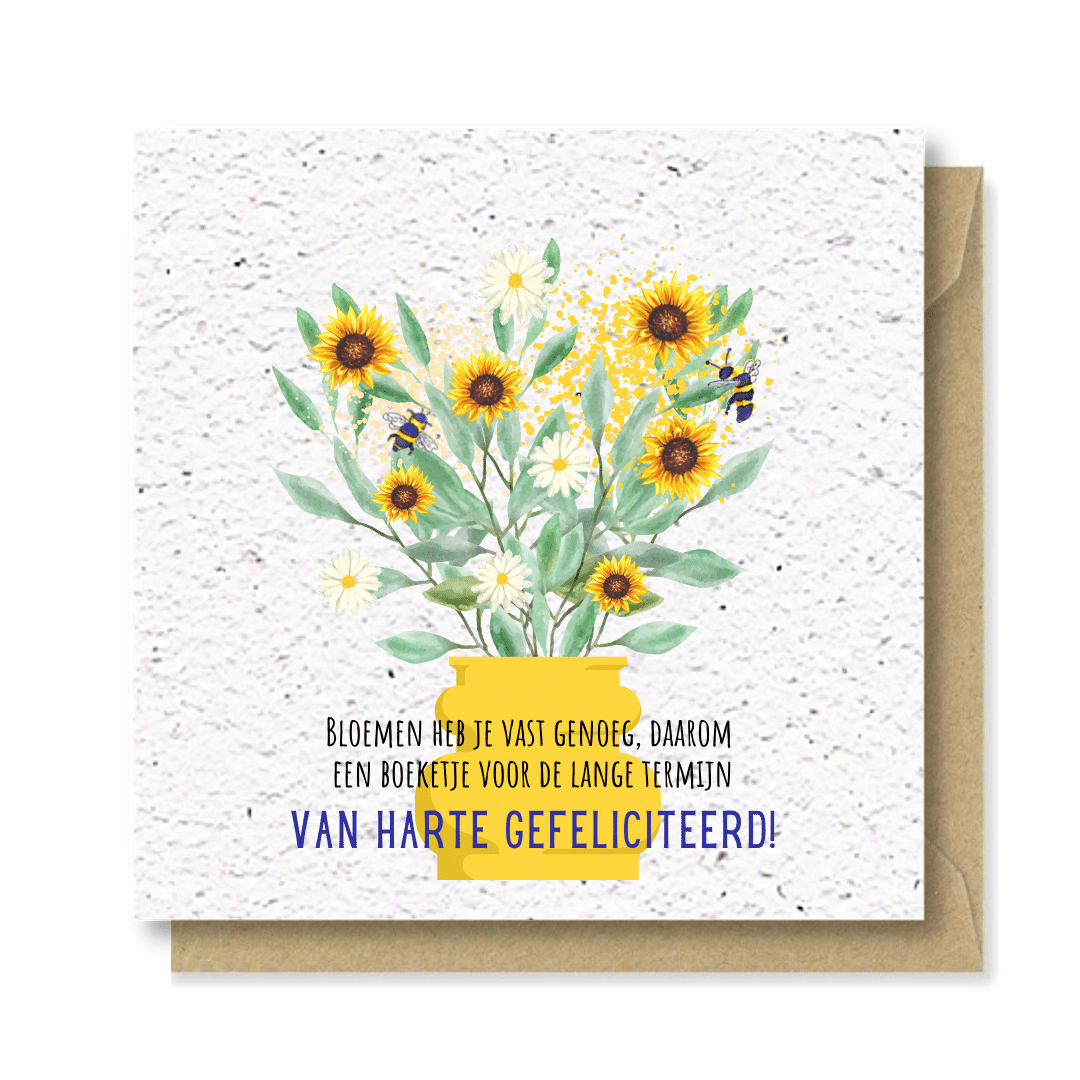 Zadenkaart verjaardag