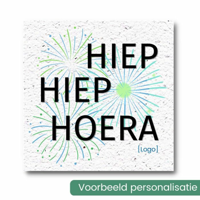 verjaardagskaart medewerkers Hiep hiep hoera - Afbeelding 4
