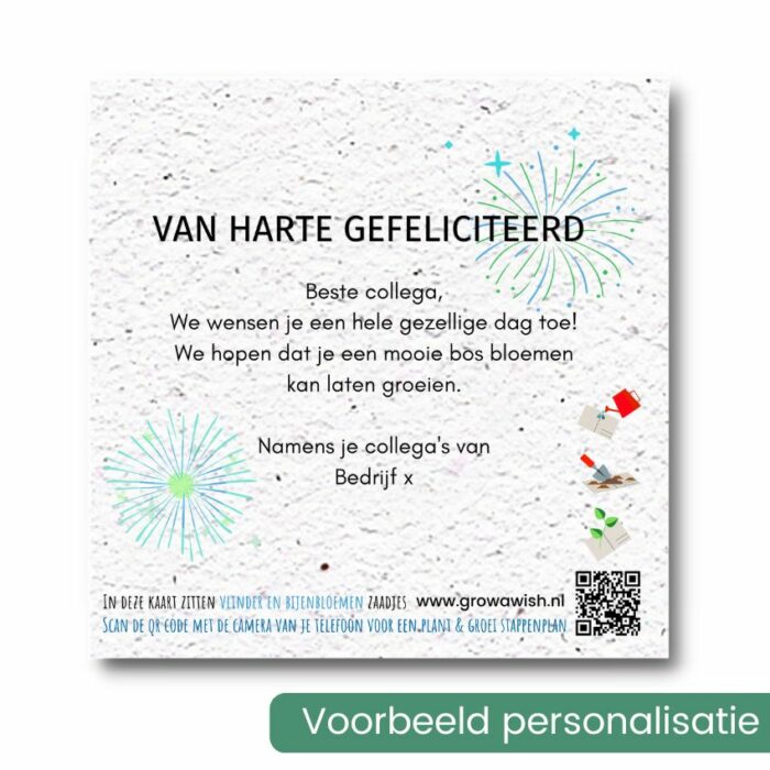 verjaardagskaart medewerkers Hiep hiep hoera - Afbeelding 5
