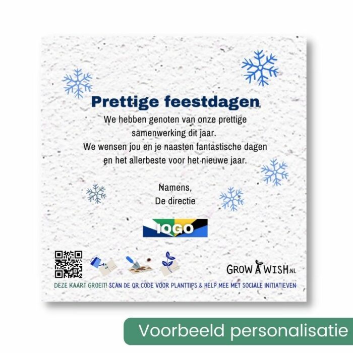 Zakelijke kerstkaart grow - Afbeelding 5